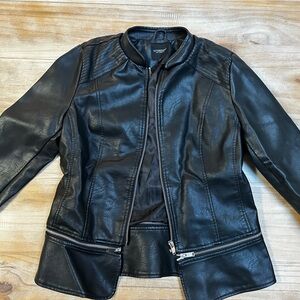Liverpool Los Angeles leather jacket, adjustable